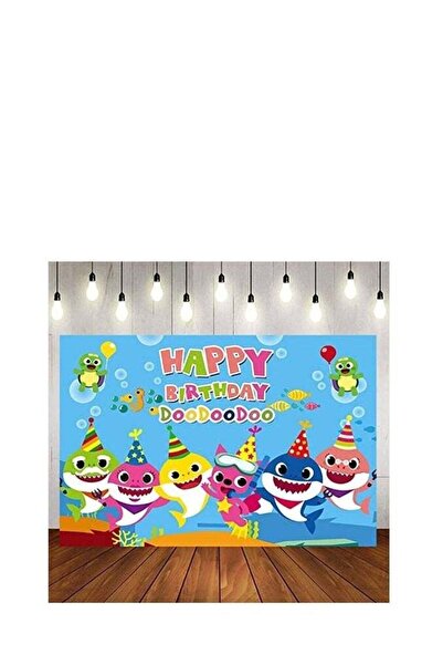 Generic Baby Shark Birthday Party Supplies 5X3 FT Ocean Photo Background Banner Backdrop