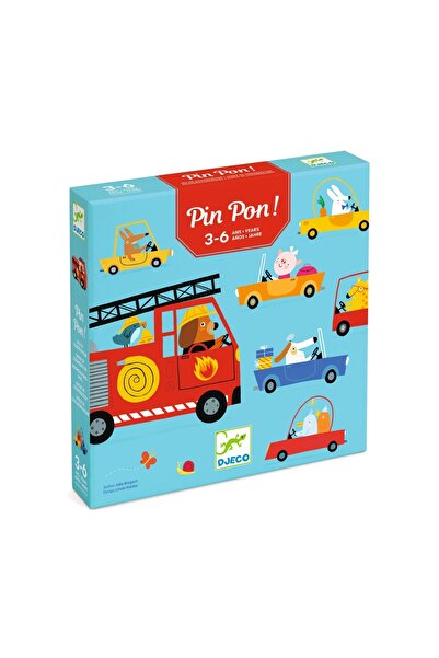 djeco Joc de cooperare Pin Pon, Djeco, super rezistent