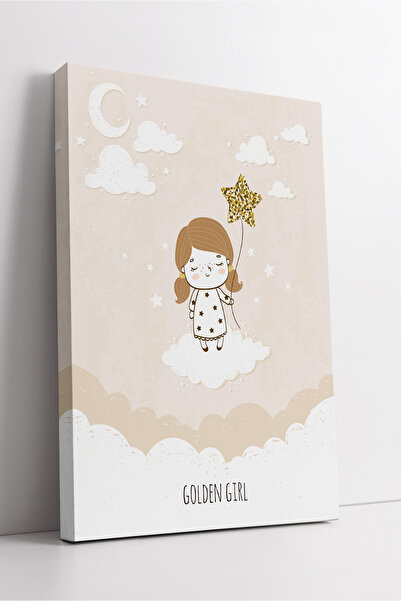 KOSS Dijital Tablou pe pânză cu concept de poveste de basm, cu tema Golden Gi...