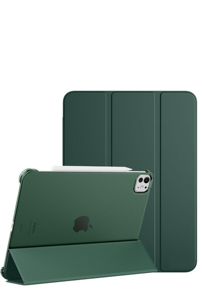 TEKNETSTORE Apple iPad Pro 11 M4 M5 2024 2025 11 Inch Tablet Compatible Flip Smart Stand Smart Case Smart Cover