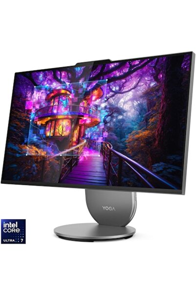 LENOVO Sistem multifuncțional Yoga AIO 27IAH10 cu procesor Intel® Core Ultra 7, 27", QHD, IPS, 120 Hz,