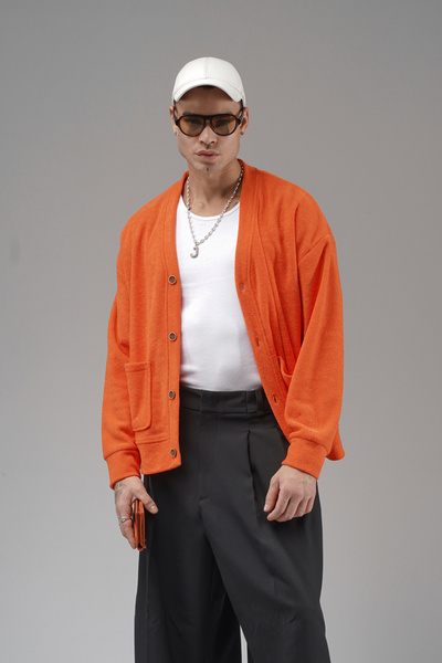 Butik Ανδρική ζακέτα Trend Biz oversized Kalıp