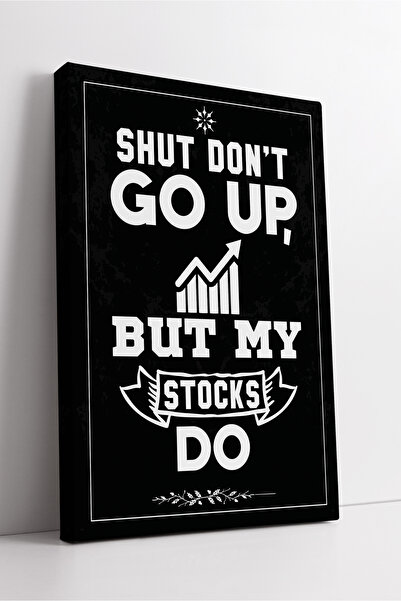 KOSS Dijital Umor de investiție, design minimalist scris, pictură pe pânză cu...