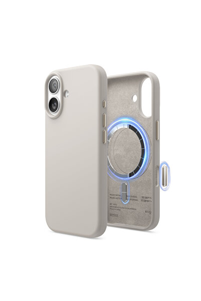 Elago iPhone 17 6.1 Manyetik Silikon Kılıf – MagSafe Uyumlu Premium Yumuşak D...