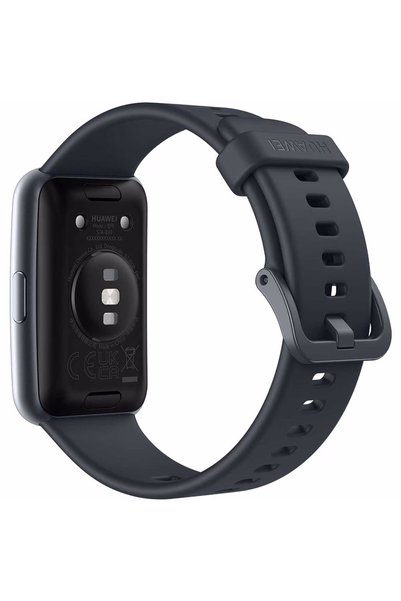 Huawei Ceas inteligent Fit Special Edition, GPS, Android/iOS, curea din silicon, negru înstelat