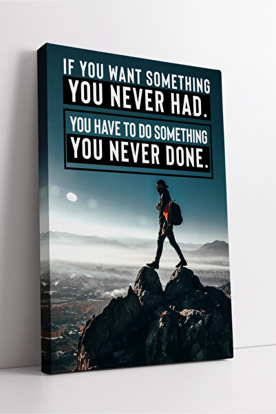 KOSS Dijital Citaturi motivaționale pentru drumeții montane, scris în pânză, ...