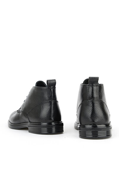 Ziya , Ανδρικές μπότες από γνήσιο δέρμα 1531007Z8256 Μαύρο