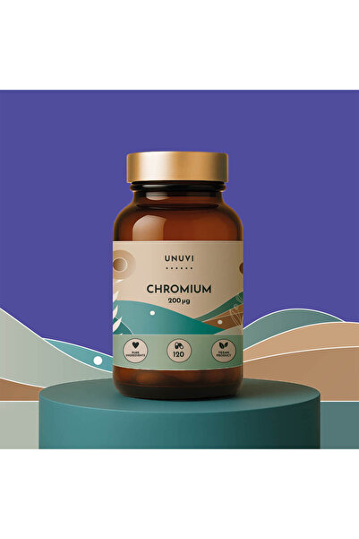 UNUVI - Chromium - Chromium Picolinate 200 mcg | 120 vegetarian capsules