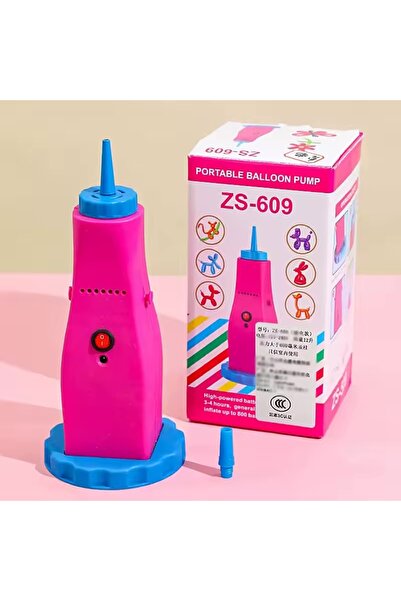 Generic Professional Electric Inflator for Long Balloons, Portable High-Precision Pump for Twisting