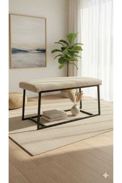 schane home ŞIK ZARİF VE SAĞLAM puf bench- mutfak - antre veya yatak odası he...