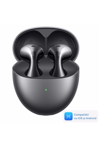 Huawei Casti FreeBuds 6, In-ear, True wireless, Bluetooth, Anulare zgomot, Negru