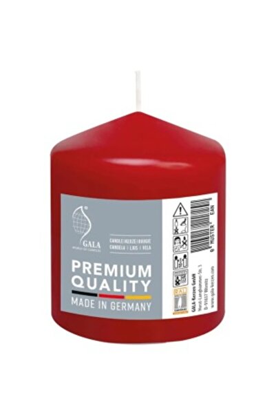 Gala Lumânare tip pilon 58 x 85 mm Gala, Roșie
