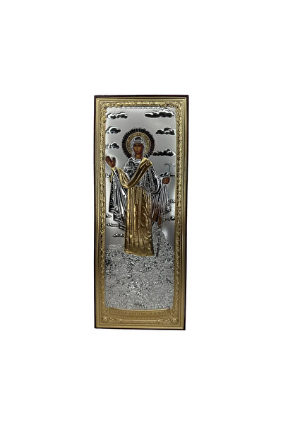 SLEVORI Icoană de argint a Maicii Domnului