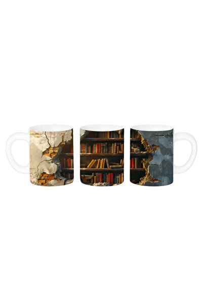 autostickere Book Lover 3D Mug