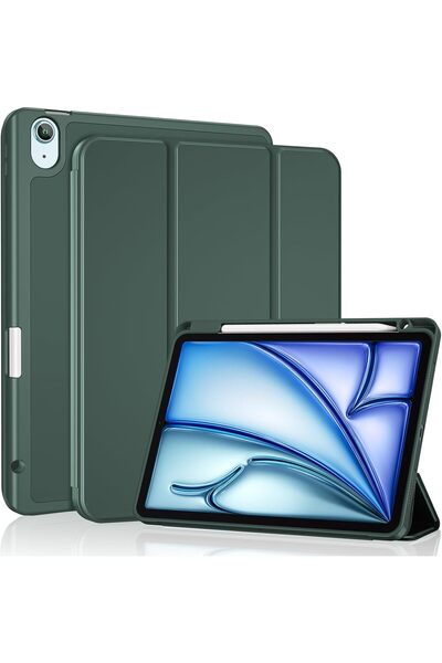 Generic Smart Cat Cot Case for iPad Air 11-inch – Slim Magnetic Flip Stand Cover