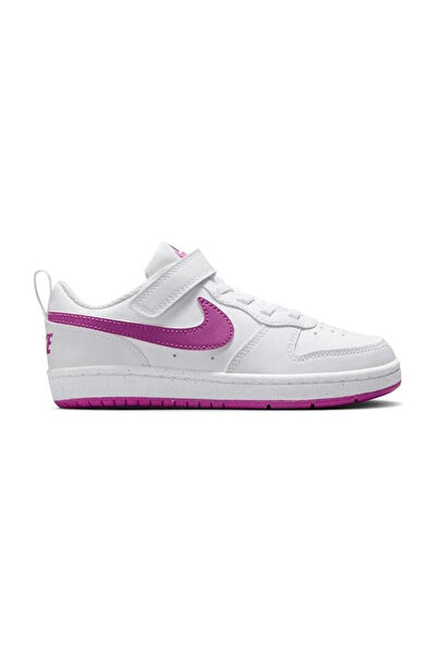 Nike Court borough low pink sneaker shoes for kids (sporti̇ks)