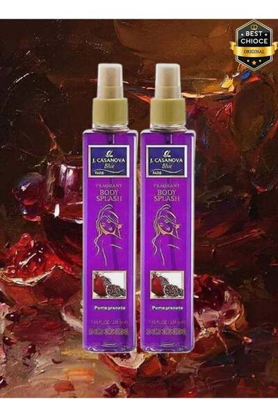 j.casanova 2 Pieces Pomegranate Fragrant Body Splash 235ml