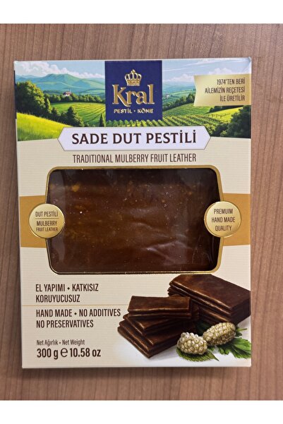 KRAL PESTİL KÖME Preminium Sade Dut Pestili 300 g Gümüşhane Handmade