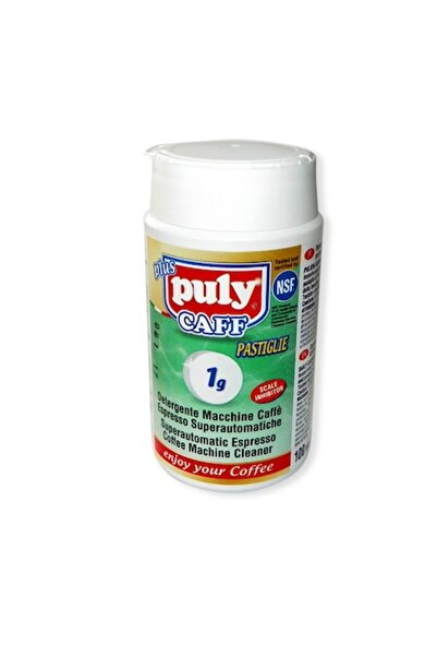 Puly Caff Espresso machine detergent capsules, PULLY ITALIA, 100 capsules 1 g each