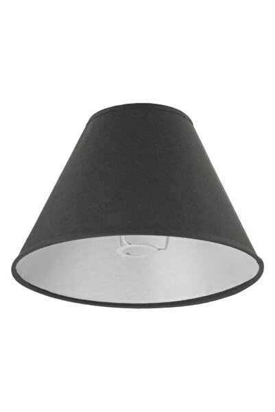 VENITIVO VINDEM CELOR INTELIGENTI Fabric lampshade for table lamp, H17 cm, base Ø25 cm, top Ø 10.5 cm, gray
