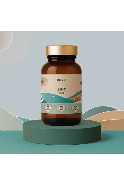 UNUVI - Zinc - Zinc Picolinate 15 mg | 60 vegetarian capsules