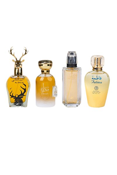Ard Al Zaafran Set 4 Parfumuri Orientale 2x Barbat(Maliki, Safwaan) 2x Dama(Fatima,Fikrah)