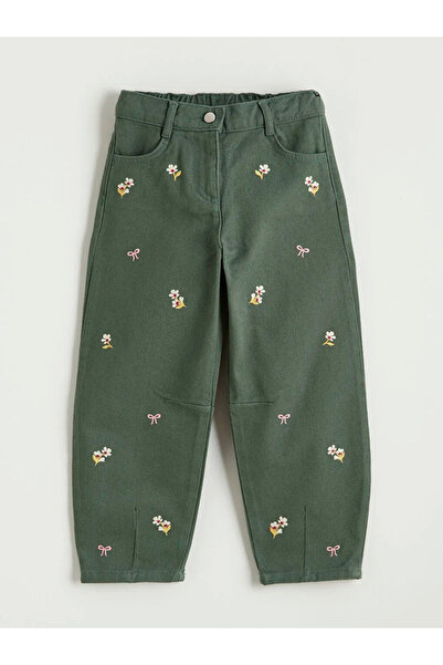 LC Waikiki Lcw Kids Basic Girls' Pants-2 Lcw Kids Basic Girls' Pants-3
