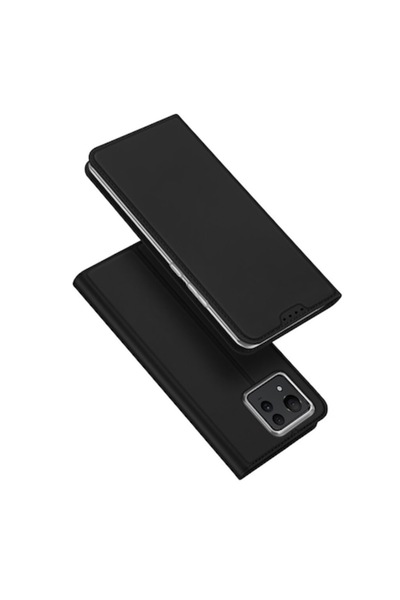 OEM Husă de înaltă protecție pentru Asus Zenfone 11 Ultra - Dux Ducis Skin Pro U41, piele PU, culoare închisă intensă
