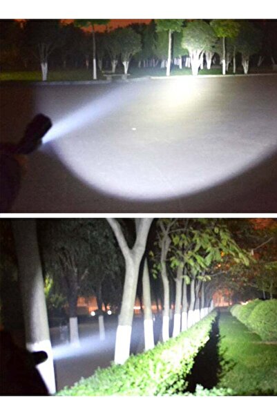 Generic Waterproof LED Torch Light 14.6x4.5x2.7 cm