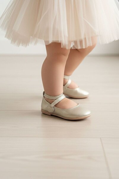 PARLAVERA Girls' Wraparound Ballet Flat Shoes