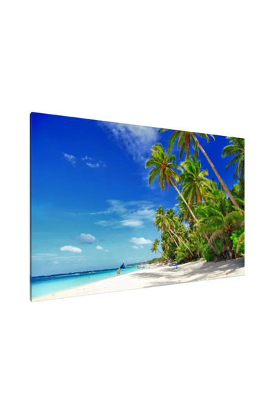 PozaTablou Tablou pe pânză: Evadare tropicală (100x70 cm)