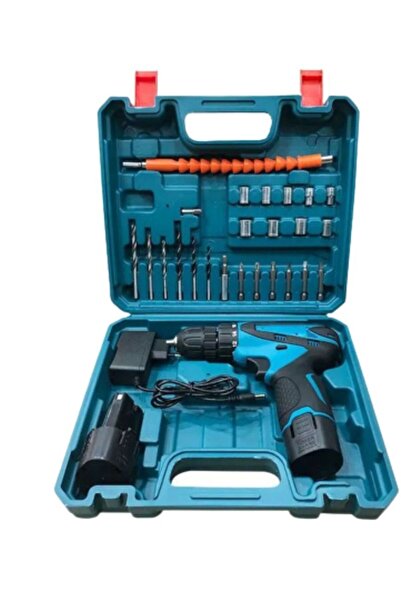 The comprehensive house مجموعة أدوات ومثقاب لاسلكي 12 فولت