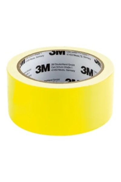 3M 3 M Duct Tape Extra Strong, Neon Yellow, 50 mm x 10 m
