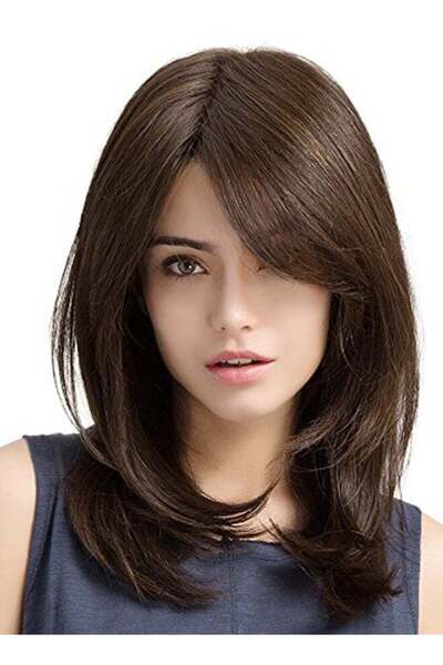 Generic Natural And Healthy Long Straight Wig Brown 20inch
