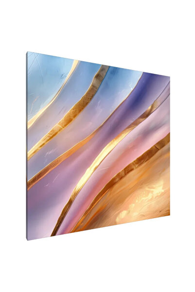 PozaTablou Pictură pe pânză: Aurora Tușe de pensulă 50x50 cm