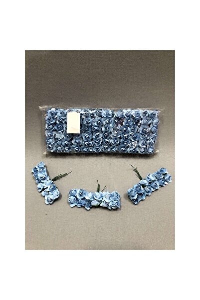 Fiyonks Atölye Decorative Paper Rose 1 Pack 144 Pieces, Decorative Paper Rose, Tulle Decoration, Bohça Decoration