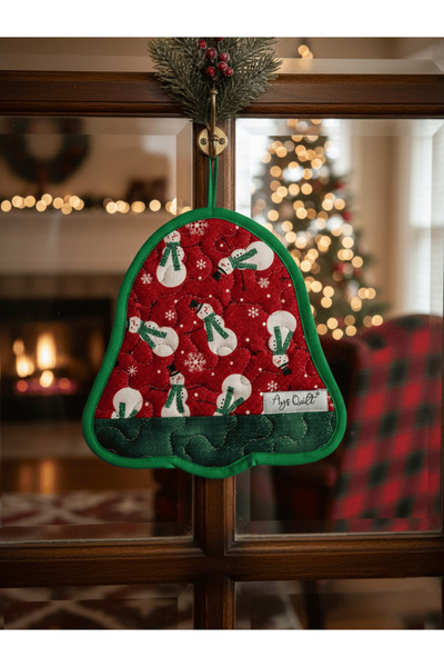 Ays Quilt Çan Yılbaşı Panosu Dekoratif Kapı Süsü