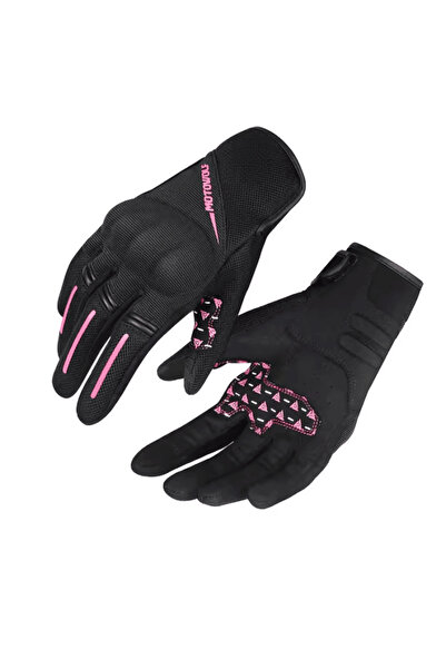 MOTOWOLF Mănuși de motocicletă de vară pentru femei – Plasă respirabilă, prot...