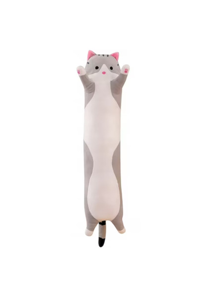 OEM Plush pillow toy in the shape of a cat, for children and adults, 50 cm