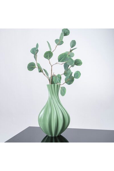 Global-Store Global Store Mugur Vasă Ceramică Verde Măsline