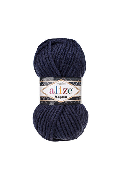 Alize Superlana Megafil Kalın Yünlü El Örgü İpi 100gr - (Col. No: 058)