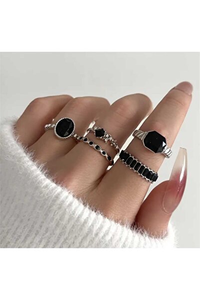shop çelik 5'li yüzük