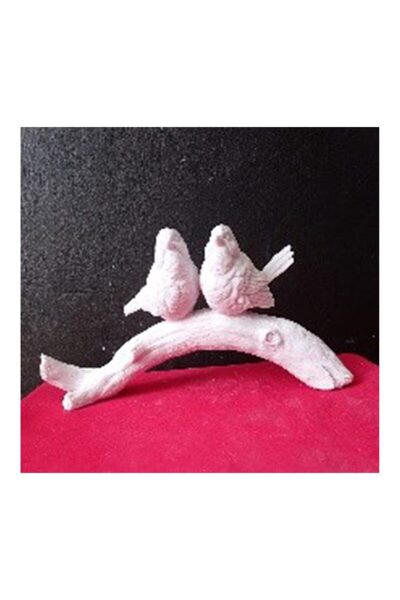 DECO DEKORATIF Deco Birds Decoration - White