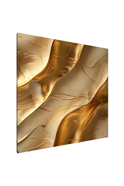 PozaTablou Pictură pe pânză: Valuri aurii ale eleganței