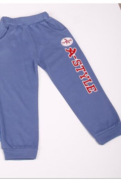 Toontoy Boy's Embroidery Printed Basic Sweatpants with Elasticated Waist and ...