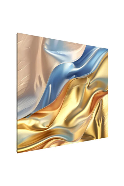 PozaTablou Pictură pe pânză: Simfonie satinată 70x70 cm