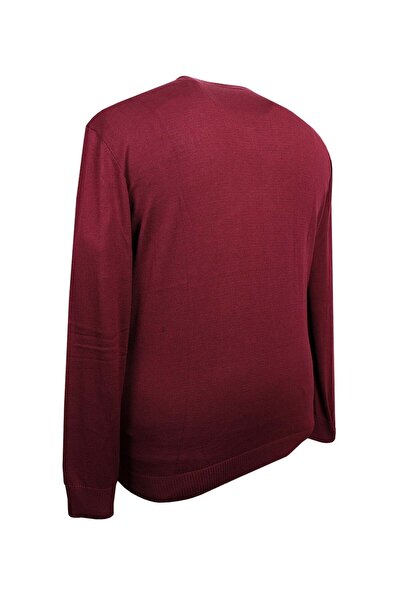 tambattal Plus Size Half Fisherman Pattern Knitwear Sweater