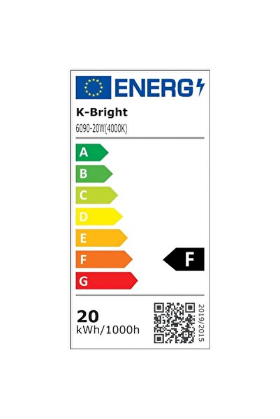 K-Bright LED Wall Lamp 61 cm, 20W, 4000K, IP44, Dark Gray