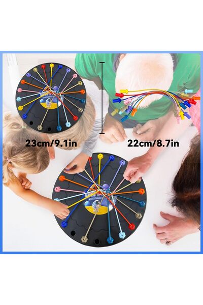 OEM Interactive Rope Challenge Game for Children, Untangle the Ropes, Space Theme, 3+