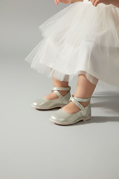 PARLAVERA Girls' Wraparound Ballet Flat Shoes